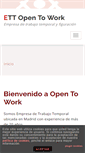 Mobile Screenshot of opentowork.com